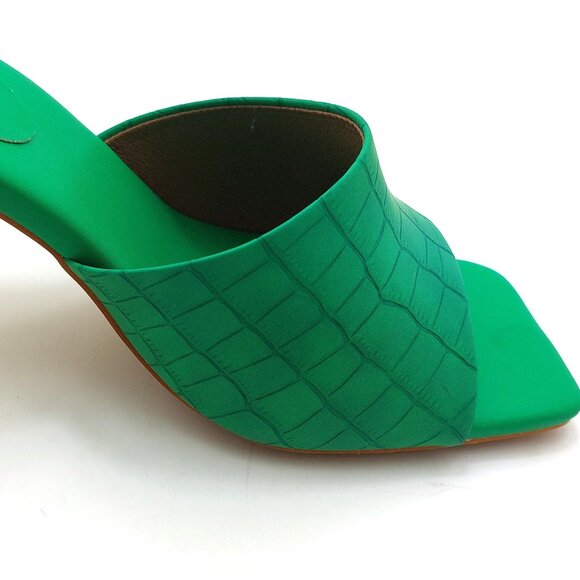 Gabrielle Union Women's Dayanara One Band Sandal Green - Size 8.5 - Picture 9 of 13